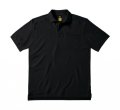 Polo B&C Workwear Pocket Skill Pro PUC10 Black